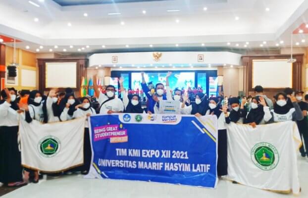 EXPO KMI XII 2021 UMAHA menjadi juara harapan 2 pada kategori Mamin